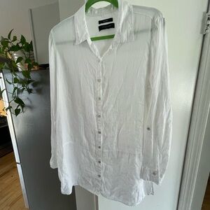 Tahari 100% linen cover up